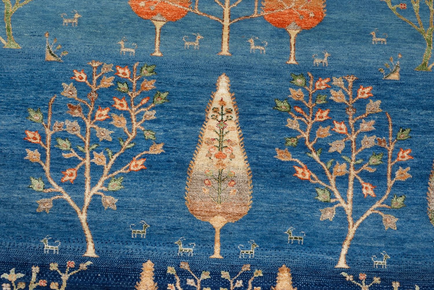 Tappeto Gabbeh - Loribaft Indus - 206 x 155 cm - blu