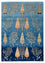 Tappeto Gabbeh - Loribaft Indus - 206 x 150 cm - blu