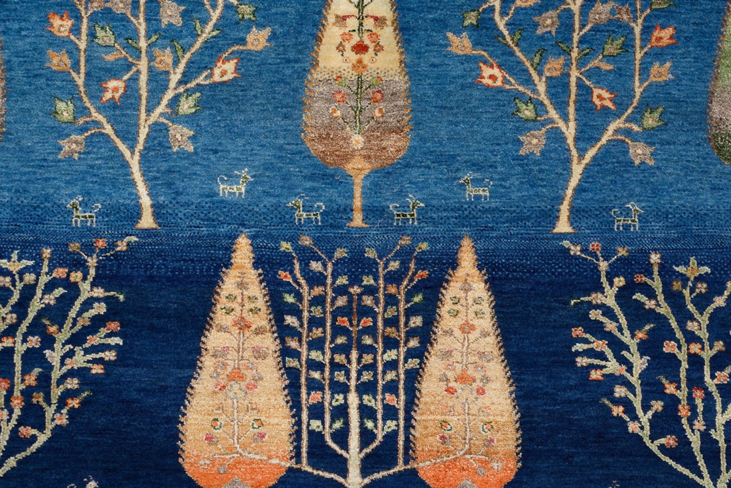 Tappeto Gabbeh - Loribaft Indus - 206 x 150 cm - blu