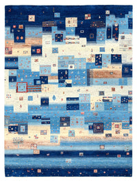 Tappeto Gabbeh - Loribaft Indus - 239 x 177 cm - multicolore