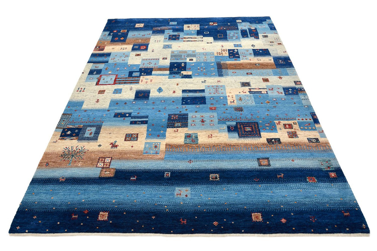 Tappeto Gabbeh - Loribaft Indus - 239 x 177 cm - multicolore