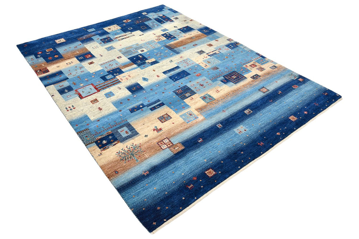 Tappeto Gabbeh - Loribaft Indus - 239 x 177 cm - multicolore