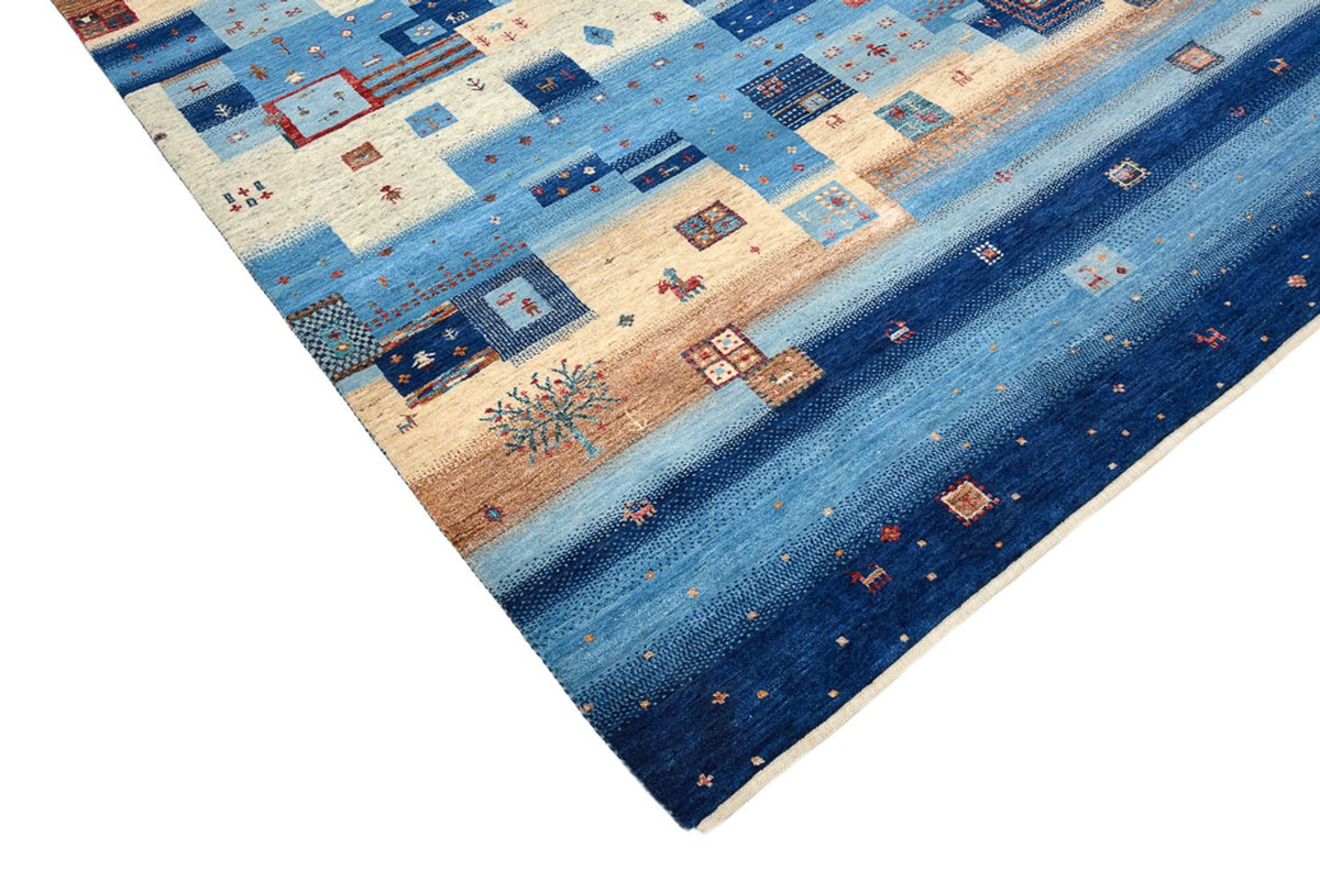 Tappeto Gabbeh - Loribaft Indus - 239 x 177 cm - multicolore