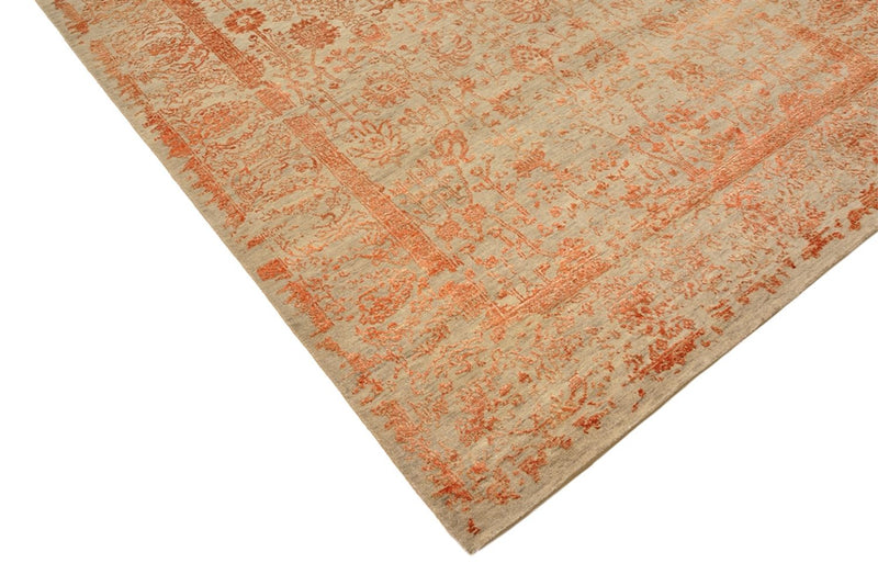 Tappeto di design - 236 x 173 cm - ruggine