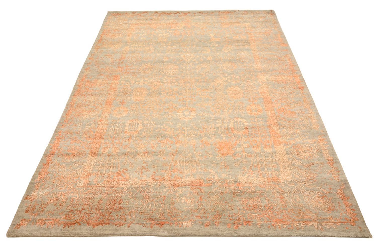 Tappeto di design - 236 x 173 cm - ruggine