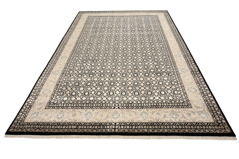 Tappeto orientale - Bidjar - Indo - 295 x 206 cm - beige scuro