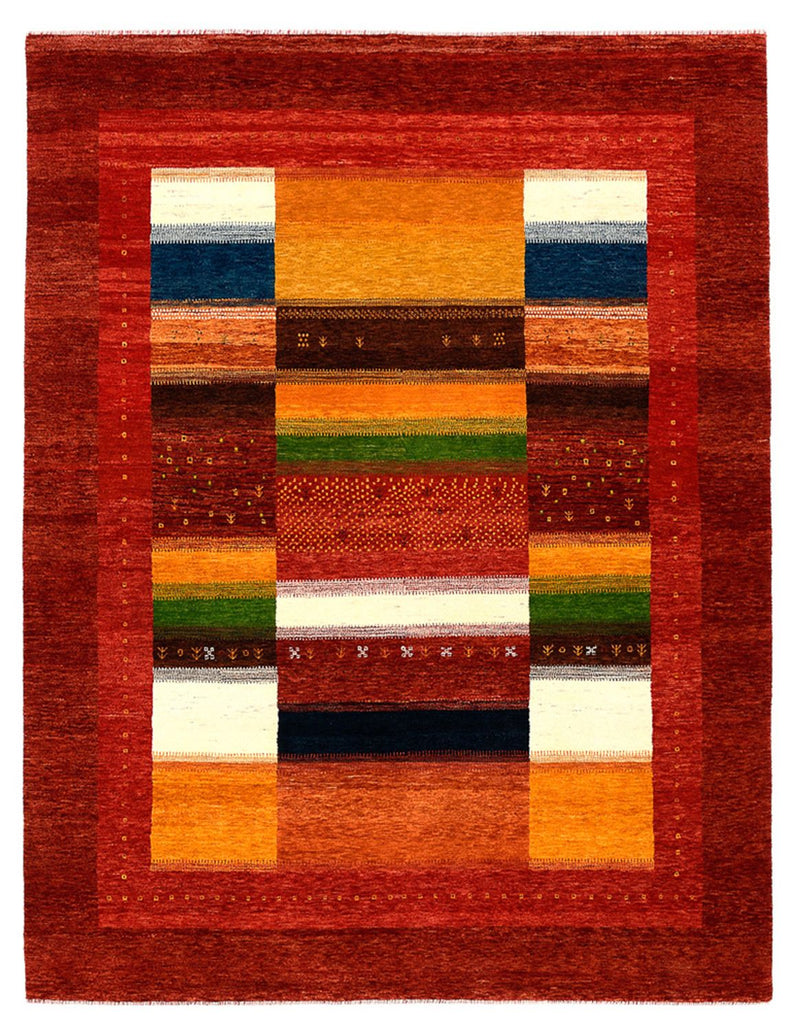 Tappeto Gabbeh - Loribaft Indus - 259 x 203 cm - rosso
