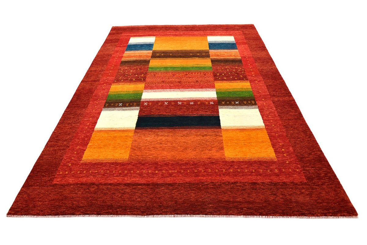 Tappeto Gabbeh - Loribaft Indus - 259 x 203 cm - rosso