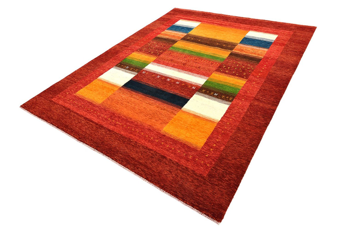 Tappeto Gabbeh - Loribaft Indus - 259 x 203 cm - rosso
