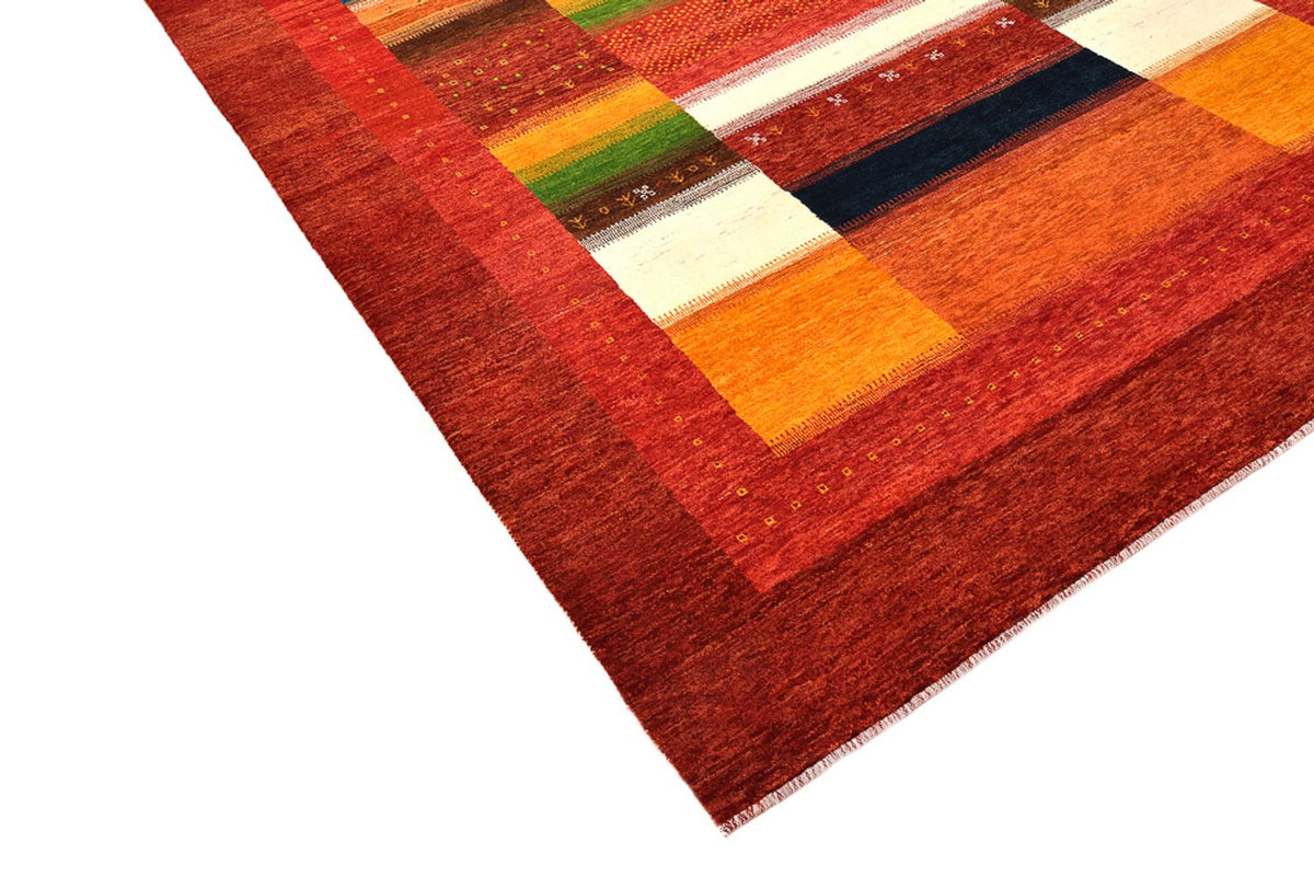 Tappeto Gabbeh - Loribaft Indus - 259 x 203 cm - rosso