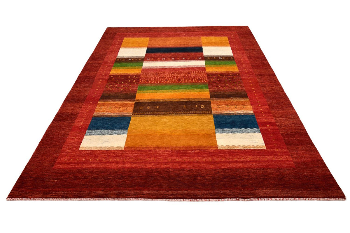 Tappeto Gabbeh - Loribaft Indus - 259 x 203 cm - rosso