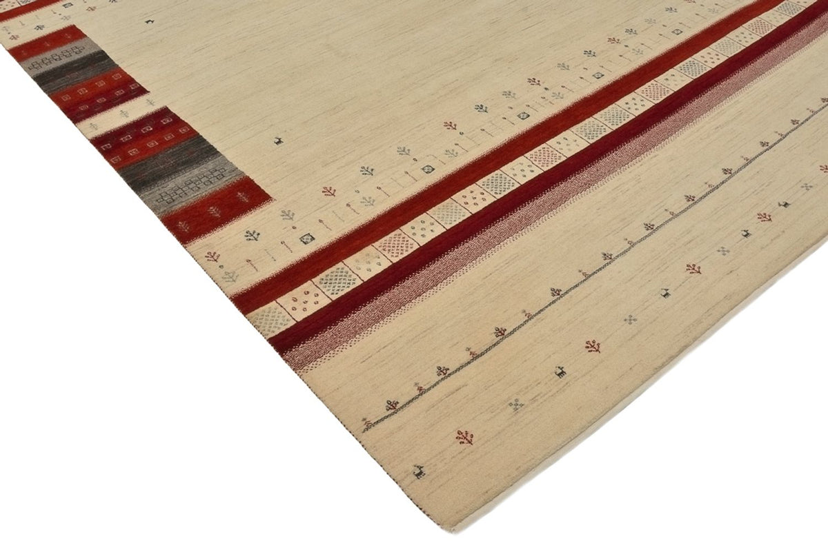 Tappeto Gabbeh - Loribaft Indus - 297 x 198 cm - beige chiaro