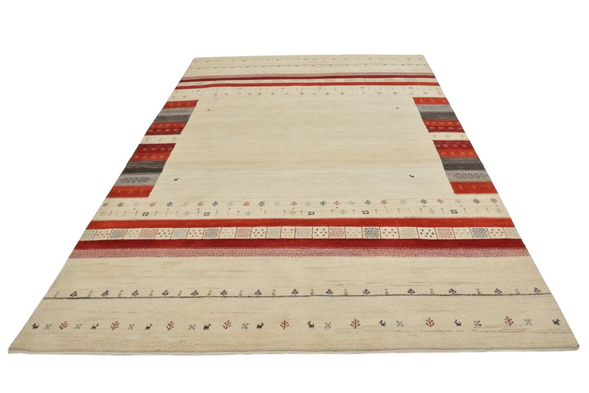 Tappeto Gabbeh - Loribaft Indus - 297 x 198 cm - beige chiaro