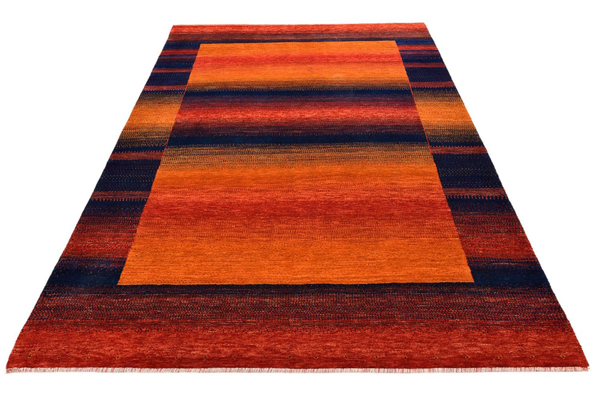 Tappeto Gabbeh - Loribaft Indus - 200 x 144 cm - ruggine