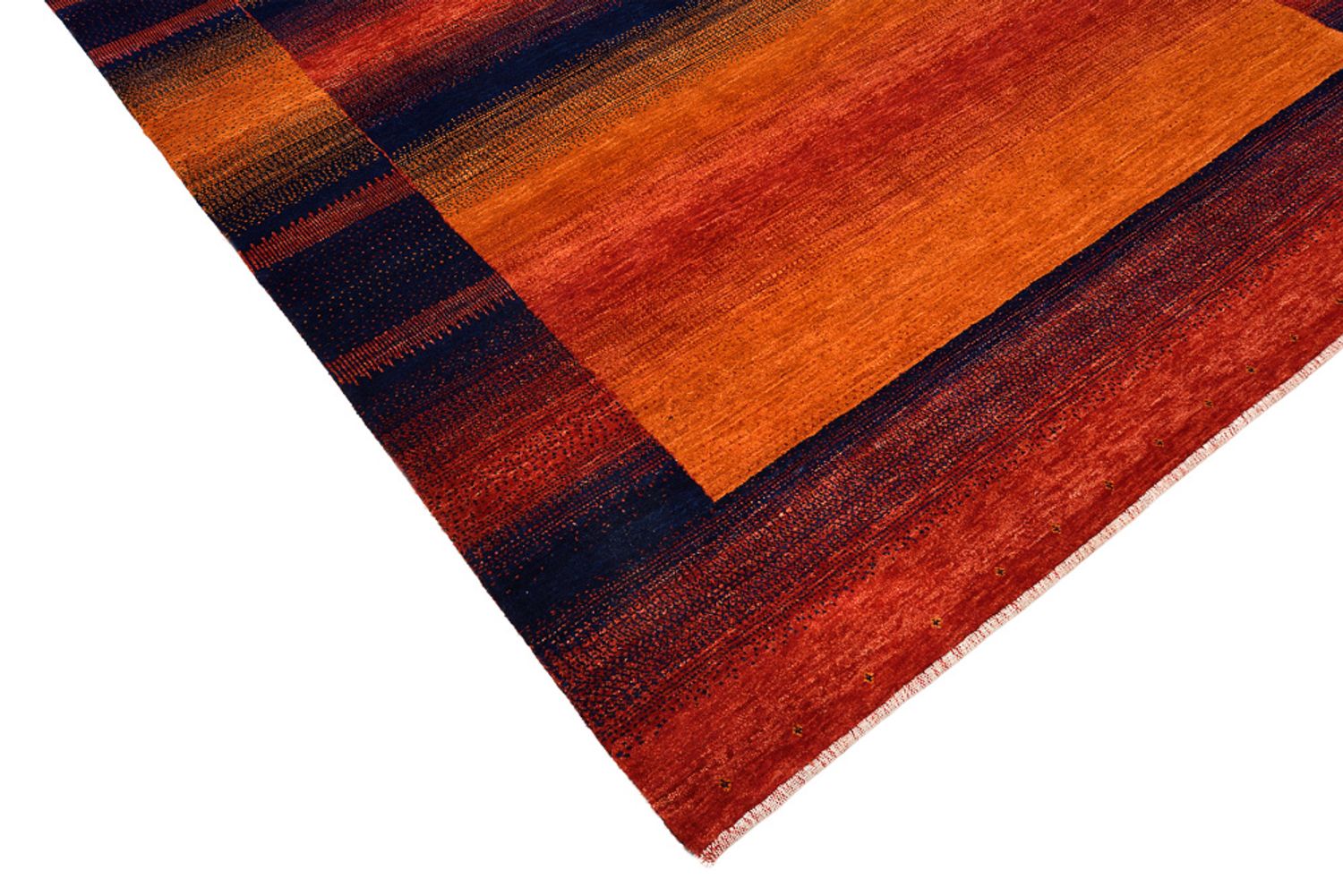 Tappeto Gabbeh - Loribaft Indus - 200 x 144 cm - ruggine