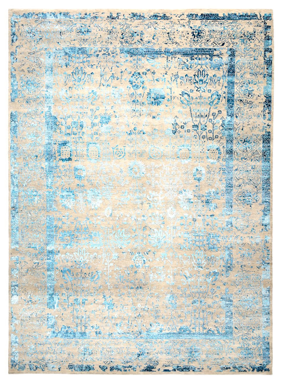 Tappeto di design - 344 x 244 cm - beige chiaro