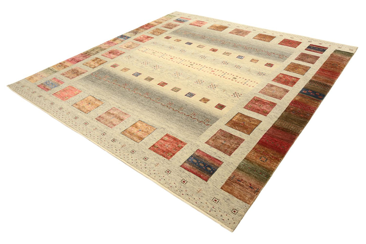 Loribaft Indo Tappeto 254x251cm - Tappeto di lana