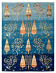 Tappeto Gabbeh - Loribaft Indus - 203 x 155 cm - blu mare