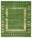 Tappeto Gabbeh - Loribaft Indus - 246 x 206 cm - verde