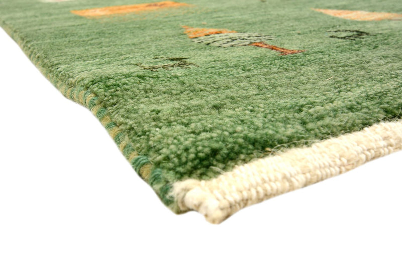 Tappeto Gabbeh - Loribaft Indus - 246 x 206 cm - verde