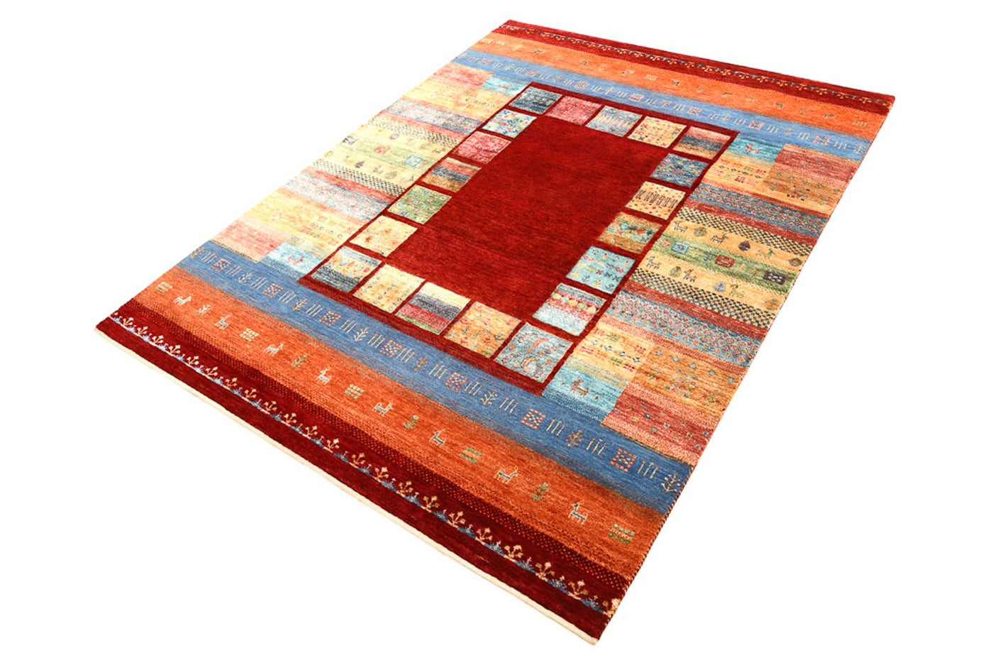 Loribaft Indo Tappeto 199x153cm - Tappeto di lana