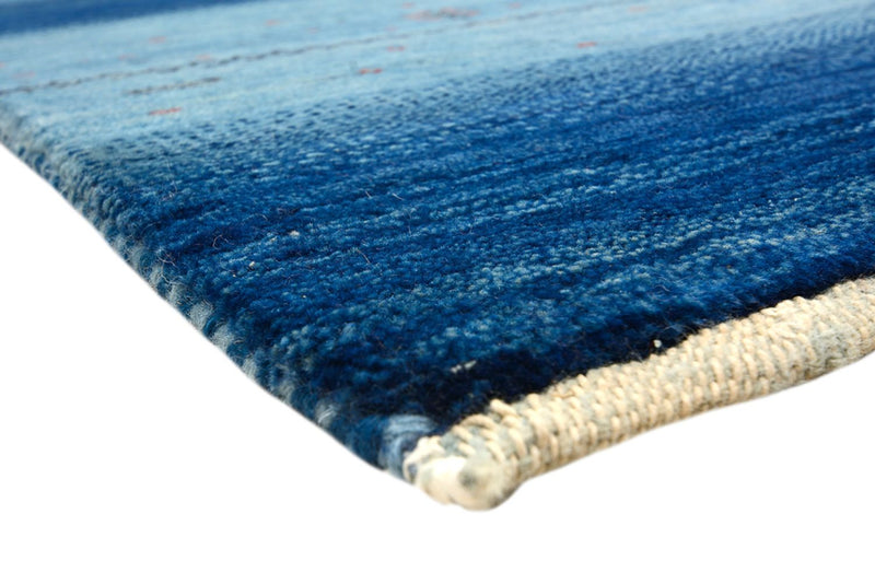 Tappeto Gabbeh - Loribaft Indus - 294 x 205 cm - blu mare