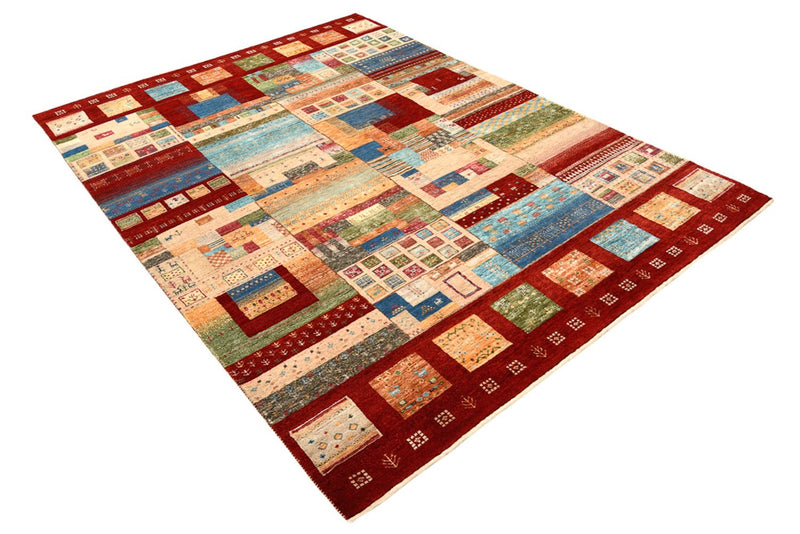 Tappeto Gabbeh - Loribaft Indus - 240 x 178 cm - multicolore
