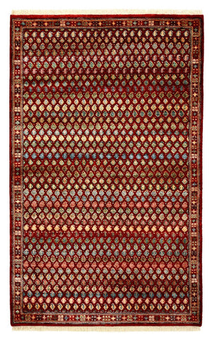 Tappeto di design - 155 x 97 cm - rosso bordeaux