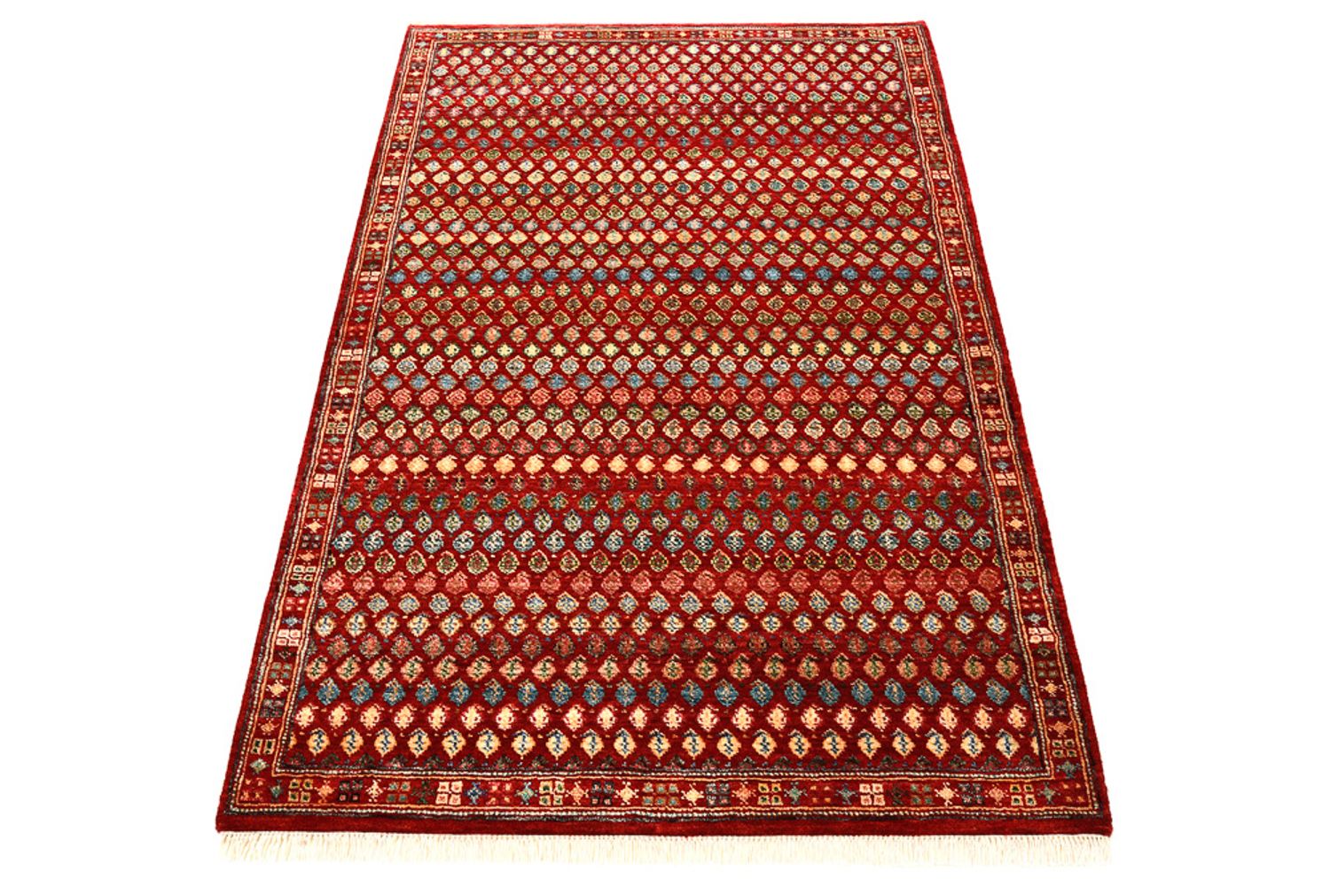 Tappeto di design - 155 x 97 cm - rosso bordeaux
