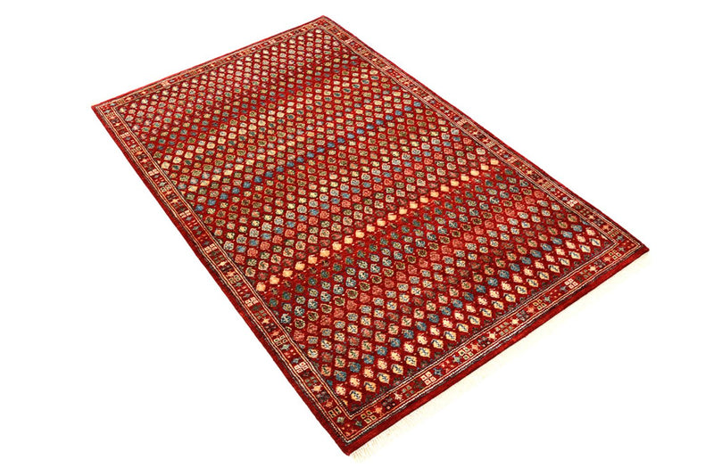 Tappeto di design - 155 x 97 cm - rosso bordeaux