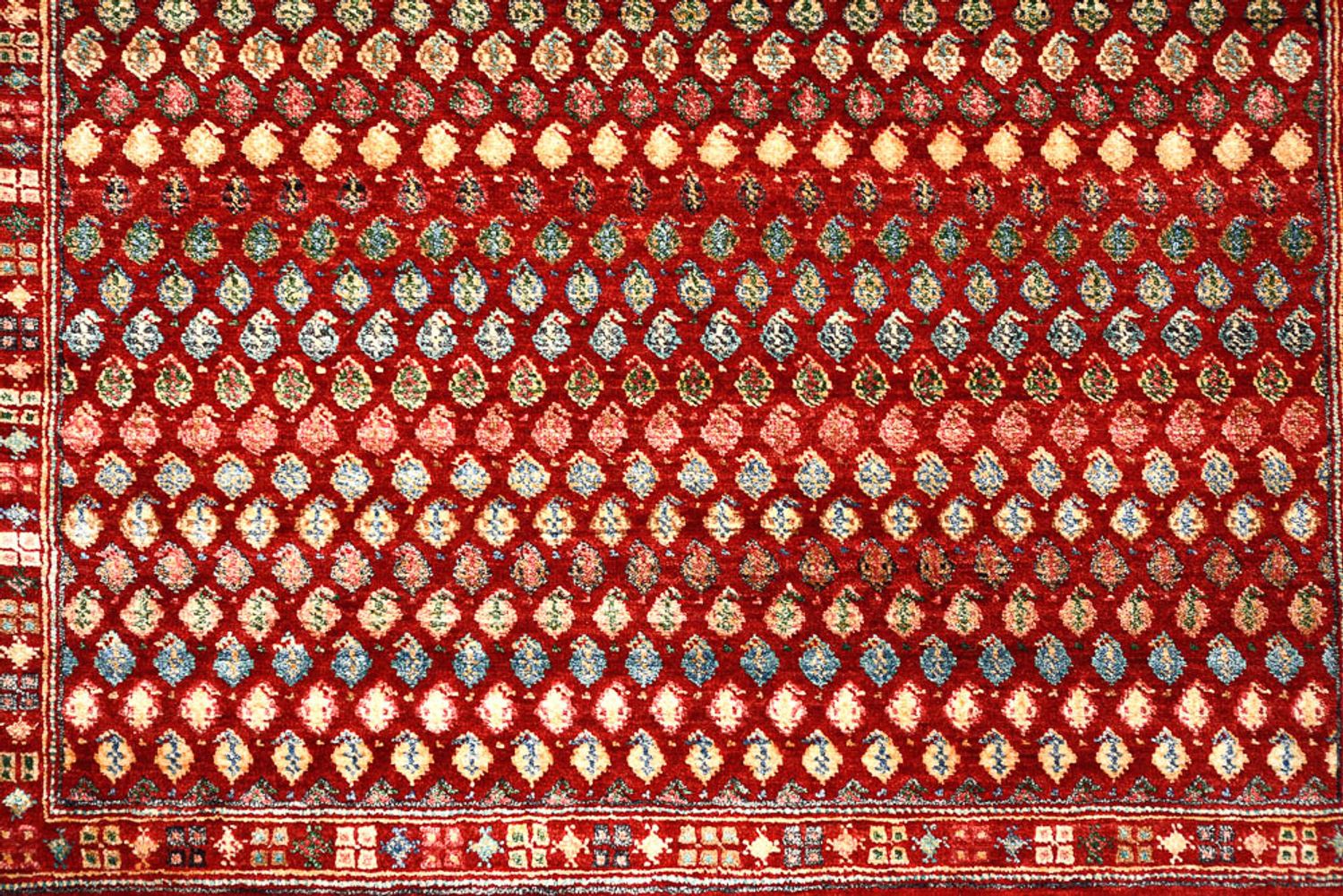 Tappeto di design - 155 x 97 cm - rosso bordeaux