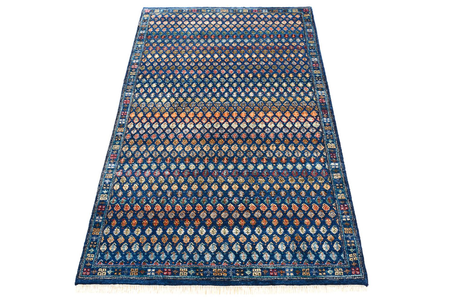 Tappeto di design - 154 x 93 cm - blu scuro