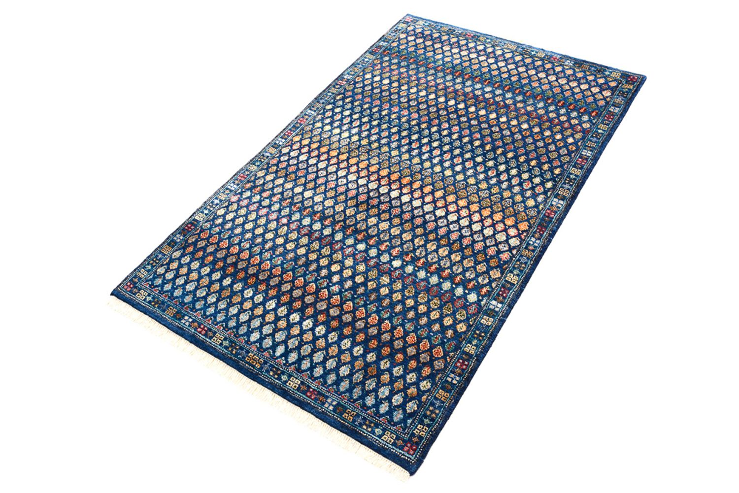 Tappeto di design - 154 x 93 cm - blu scuro