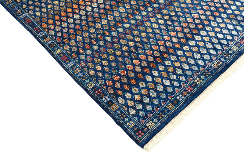 Tappeto di design - 154 x 93 cm - blu scuro