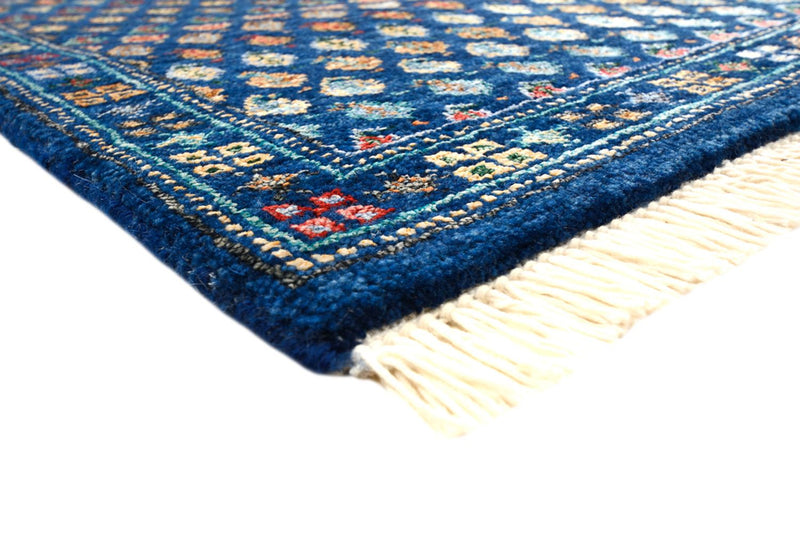 Tappeto di design - 154 x 93 cm - blu scuro