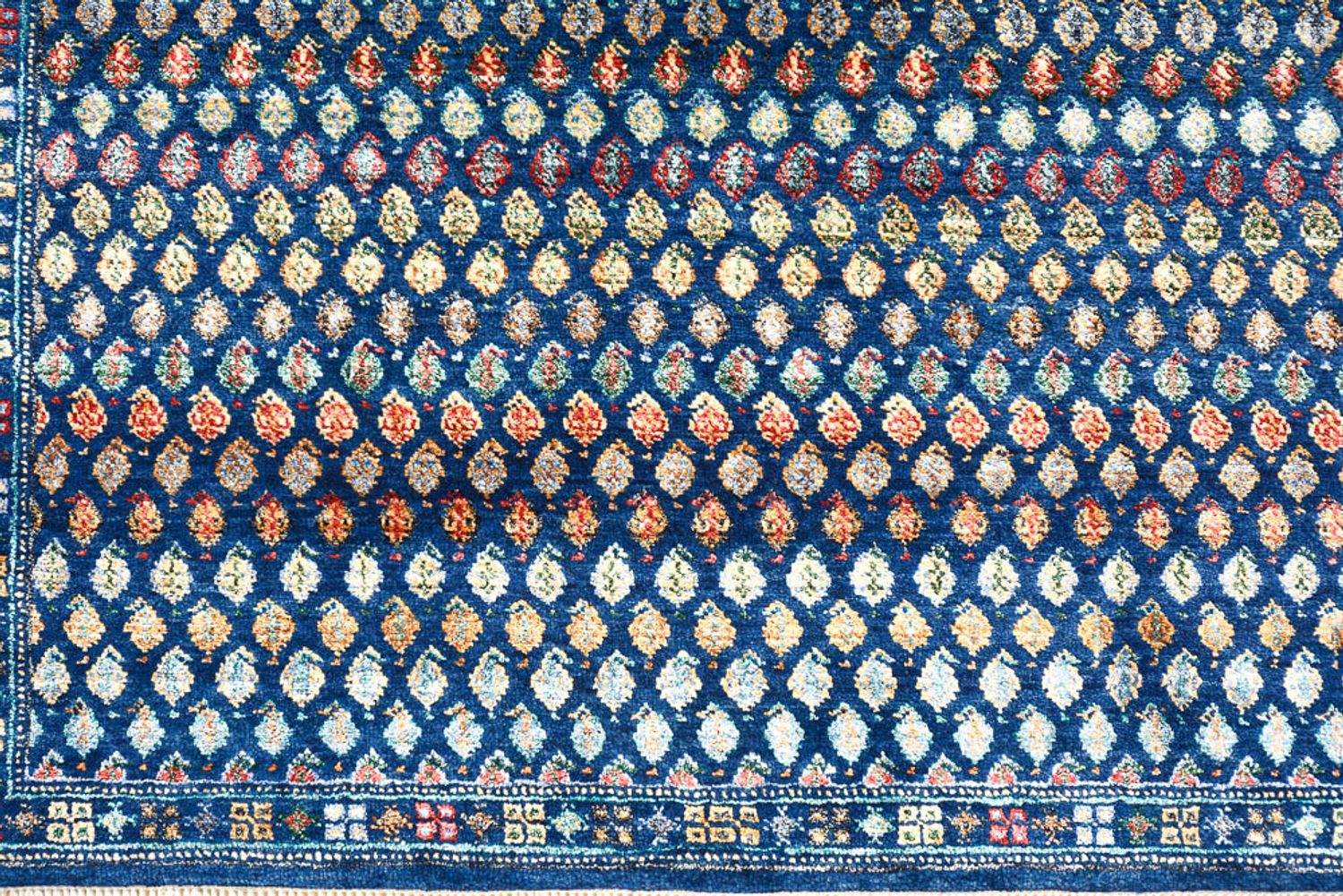 Tappeto di design - 154 x 93 cm - blu scuro