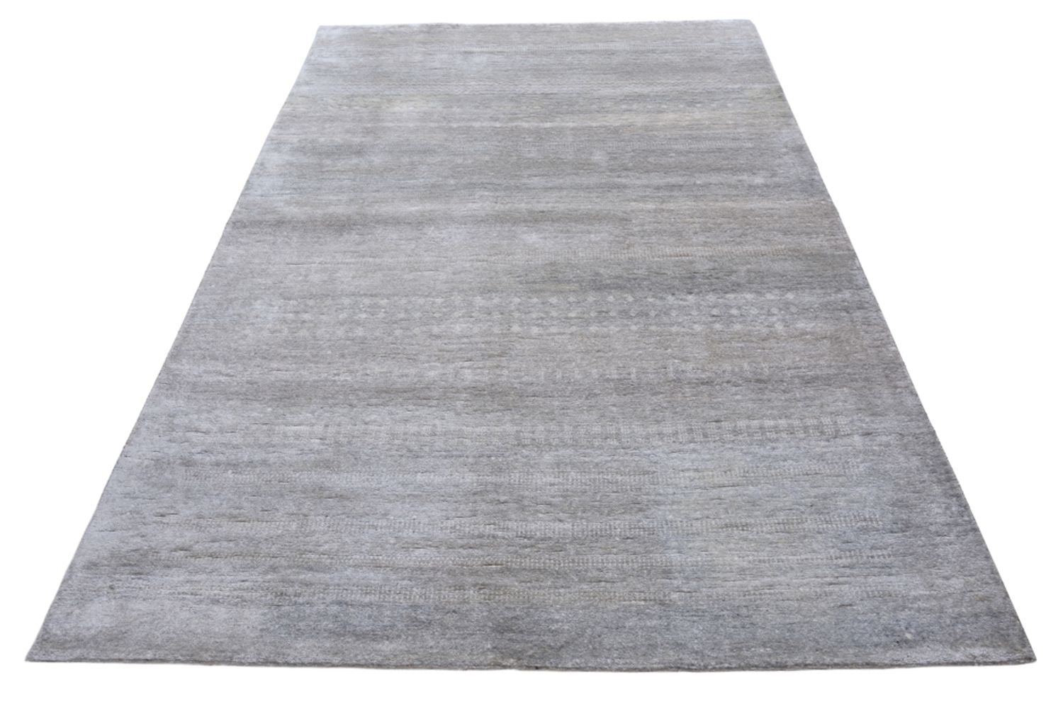 Tappeto Gabbeh - Loribaft Indus - 300 x 190 cm - grigio chiaro