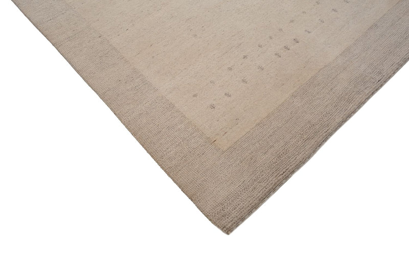 Tappeto Gabbeh - Loribaft Indus - 201 x 146 cm - grigio chiaro