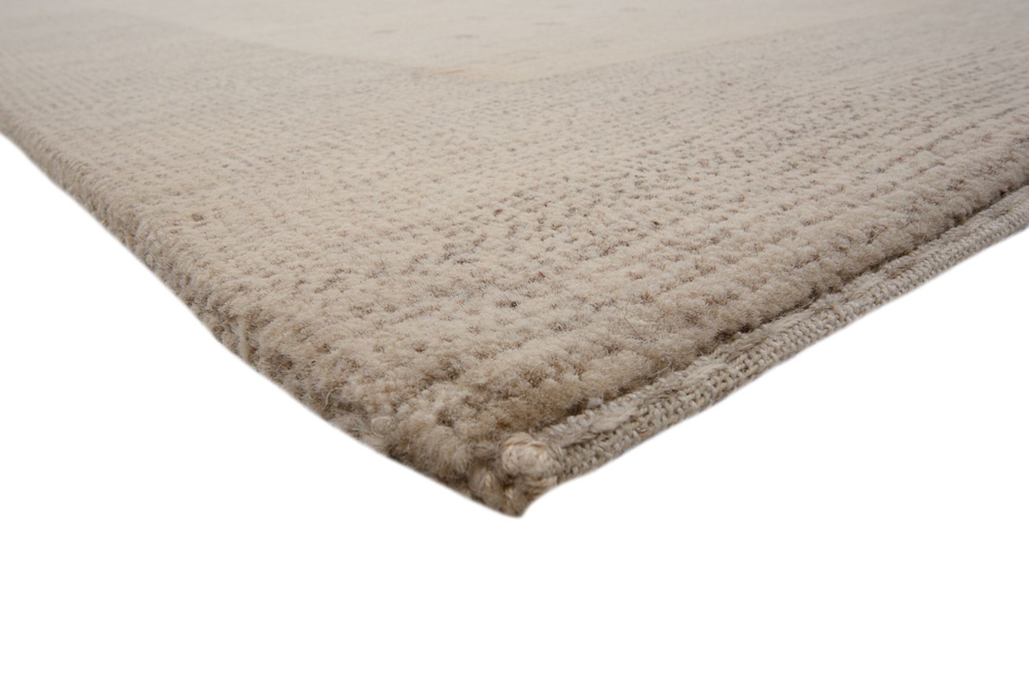 Tappeto Gabbeh - Loribaft Indus - 201 x 146 cm - grigio chiaro