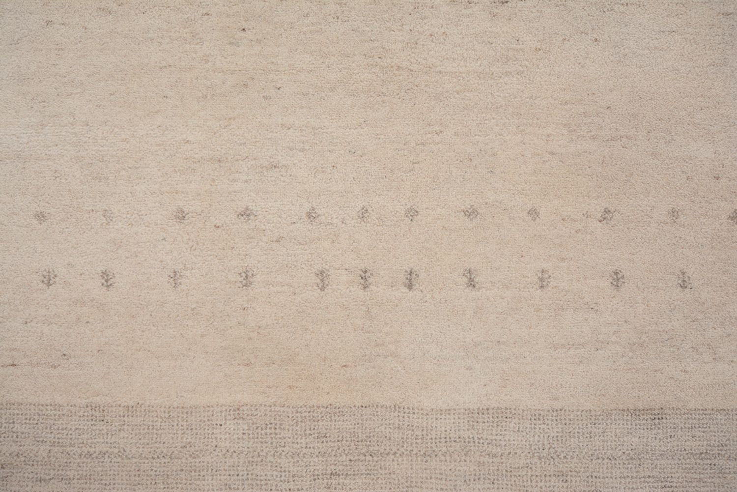 Tappeto Gabbeh - Loribaft Indus - 201 x 146 cm - grigio chiaro