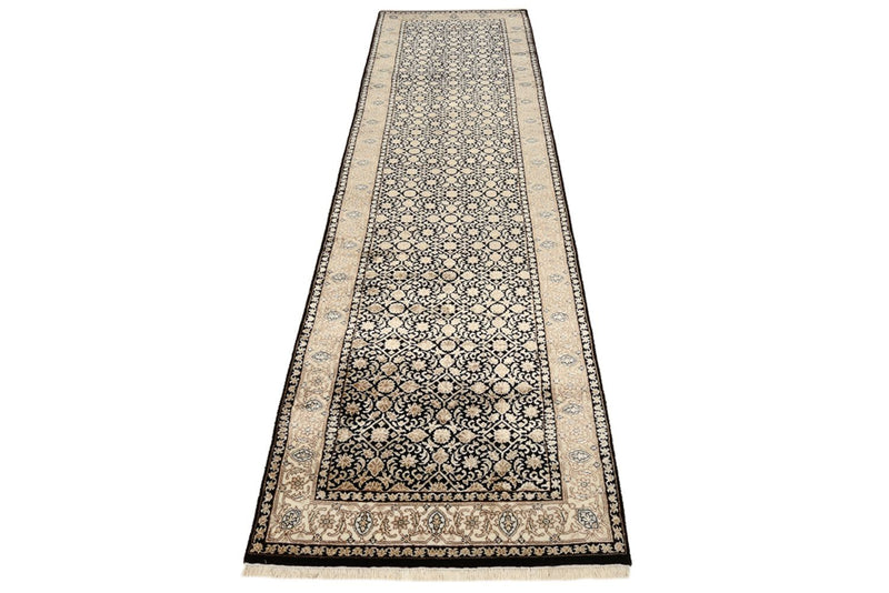 Tappeto corsia Tappeto orientale - Bidjar - Indo - 304 x 83 cm - beige scuro