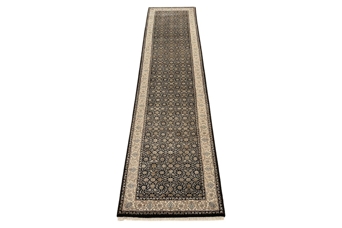 Tappeto corsia Tappeto orientale - Bidjar - Indo - 368 x 83 cm - beige scuro