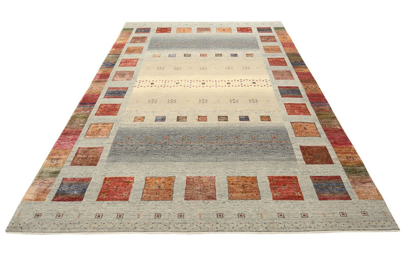 Tappeto Gabbeh - Loribaft Indus - 304 x 208 cm - beige scuro