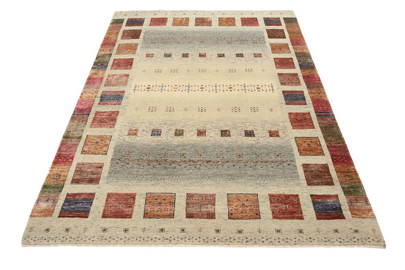 Tappeto Gabbeh - Loribaft Indus - 207 x 158 cm - beige scuro