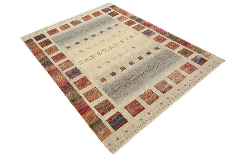 Tappeto Gabbeh - Loribaft Indus - 207 x 158 cm - beige scuro