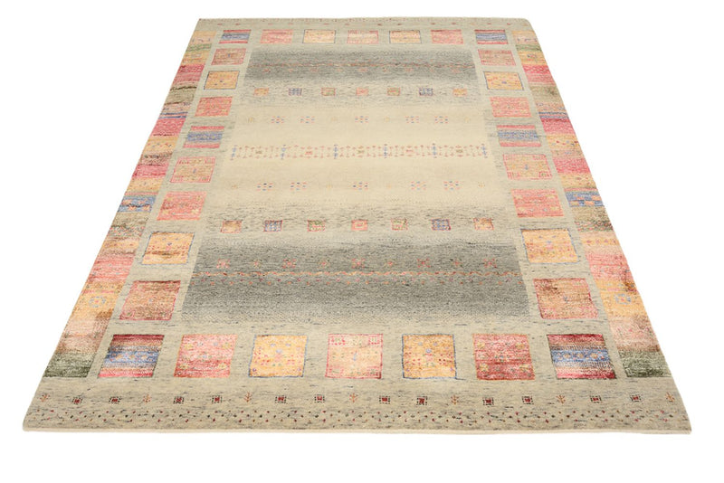 Tappeto Gabbeh - Loribaft Indus - 207 x 158 cm - beige scuro