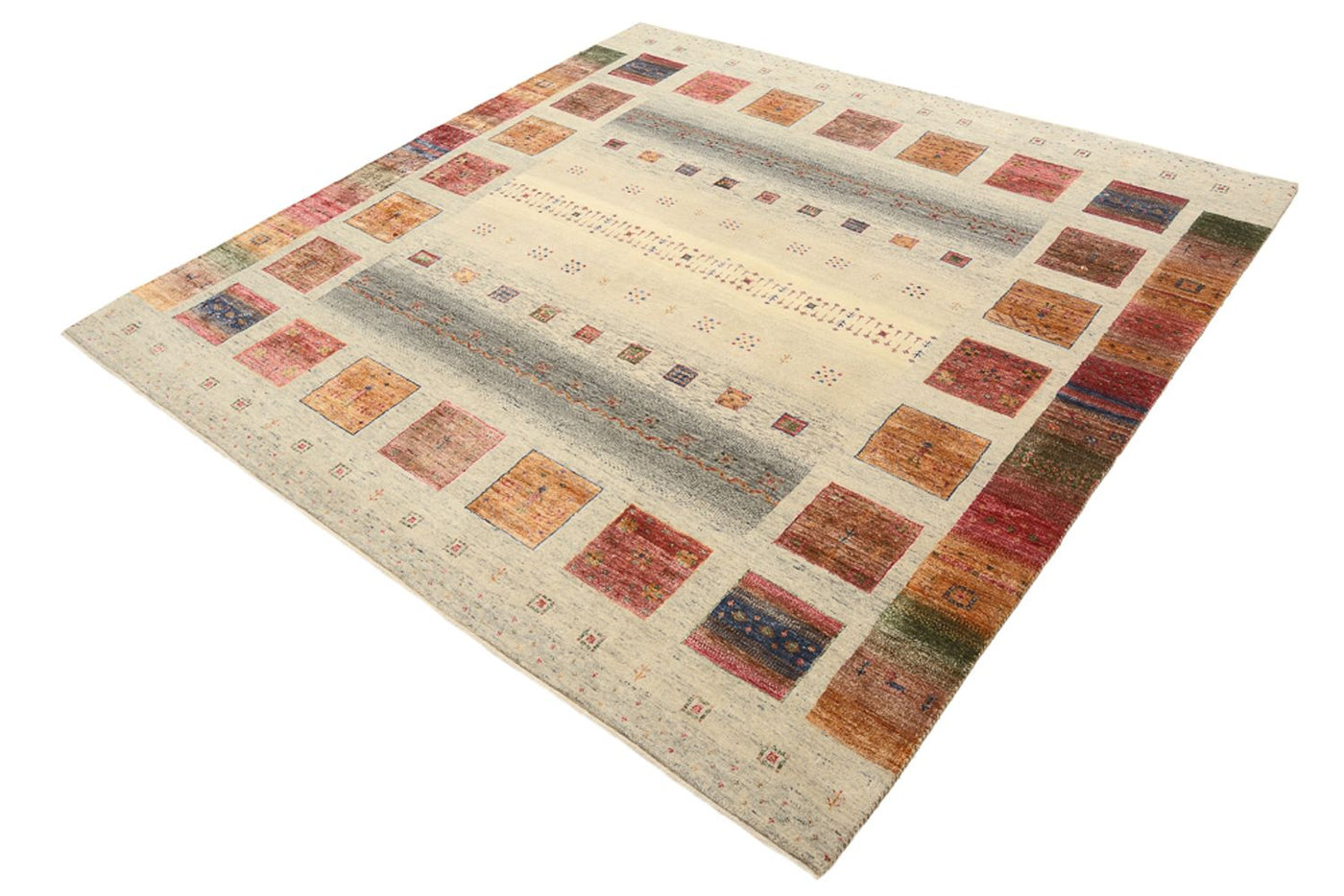 Loribaft Indo Tappeto 206x204cm - Tappeto di lana