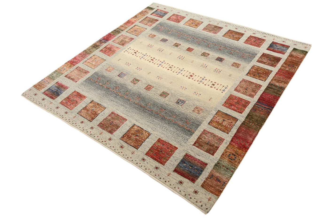 Indo Loribaft Tappeto 156x156cm - Tappeto di lana