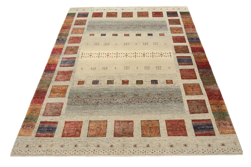 Tappeto Gabbeh - Loribaft Indus - 204 x 154 cm - beige scuro