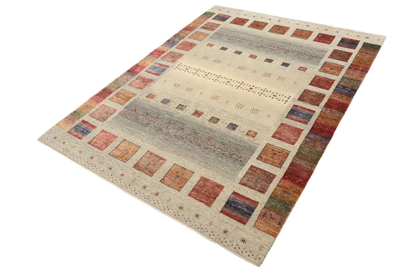Loribaft Indo Tappeto 204x154cm - Tappeto di lana